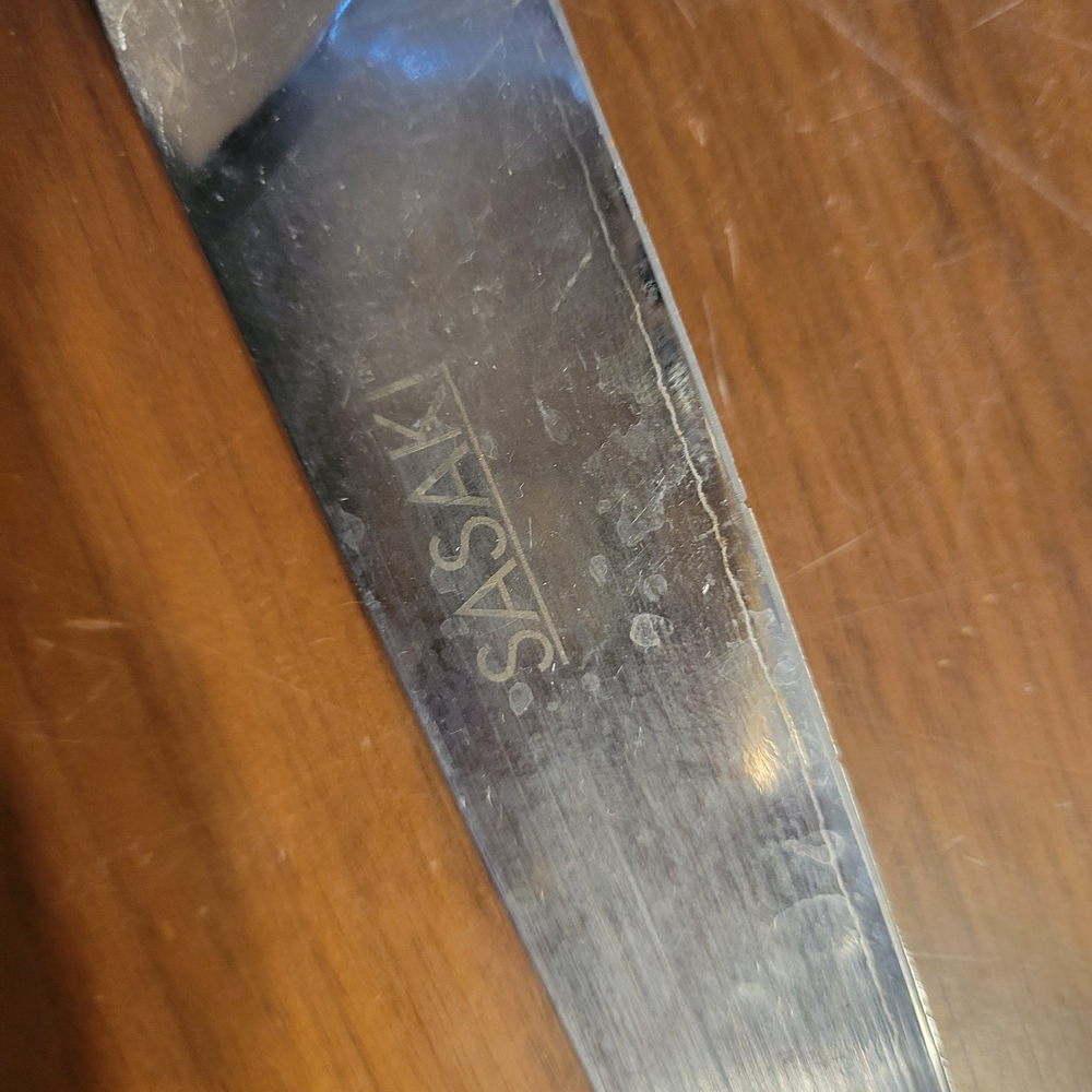 Sasaki Silver Kitchen Knife